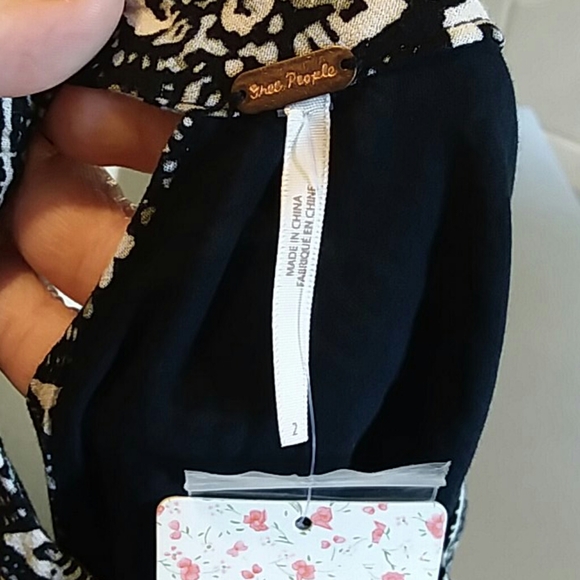 Free people Tegan border printed long sleeve mini dress - Picture 10 of 13